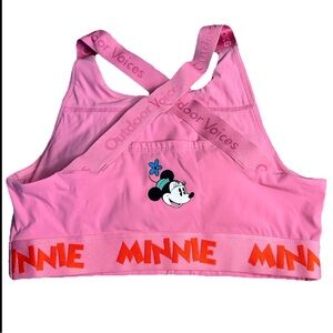 Outdoor Voices X Disney Parks Minnie Snacks Sports Bra  Medium punk gorpcore